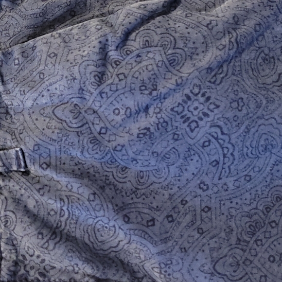 Gap girlfriend chinos paisley print. Sz 6 - Picture 3 of 8